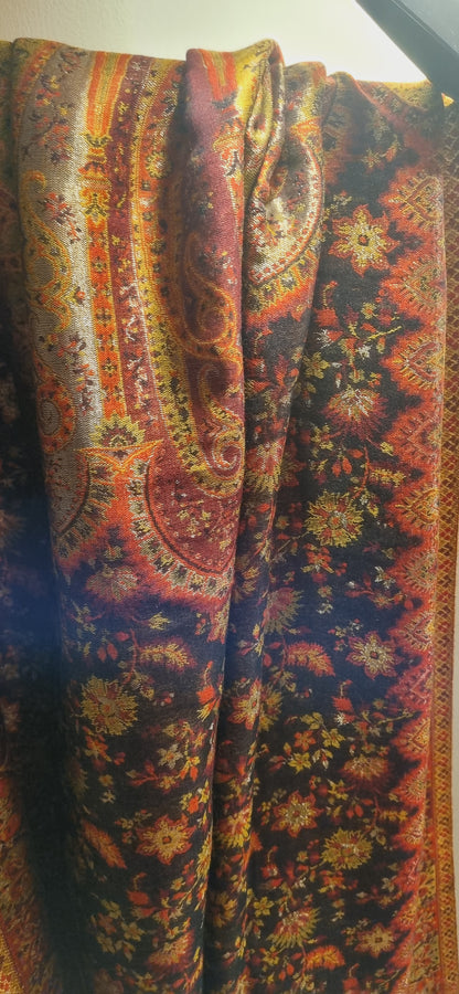 Moonlight gandhara reversible kaani shawl