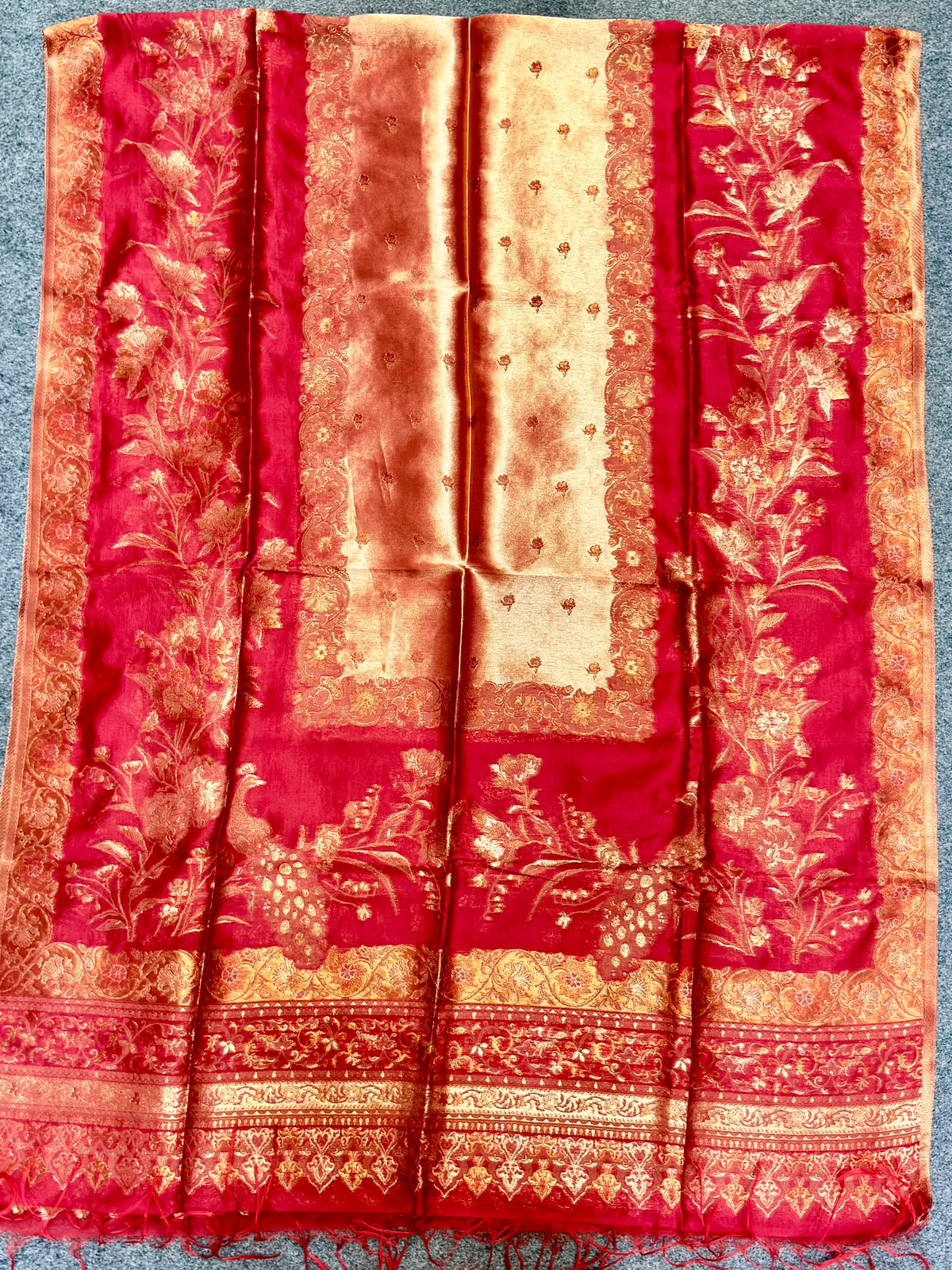 Moonlight silk kaani shawl
