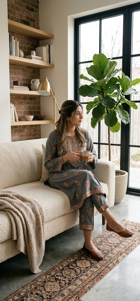 Kurta pants: Pashmina