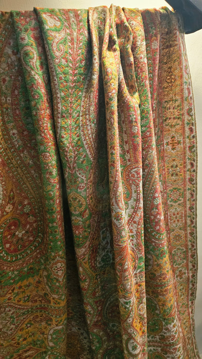 Reversible persian kaani: Pashmina