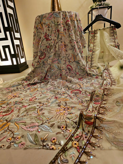 Sabyasachi inspired georgete suit