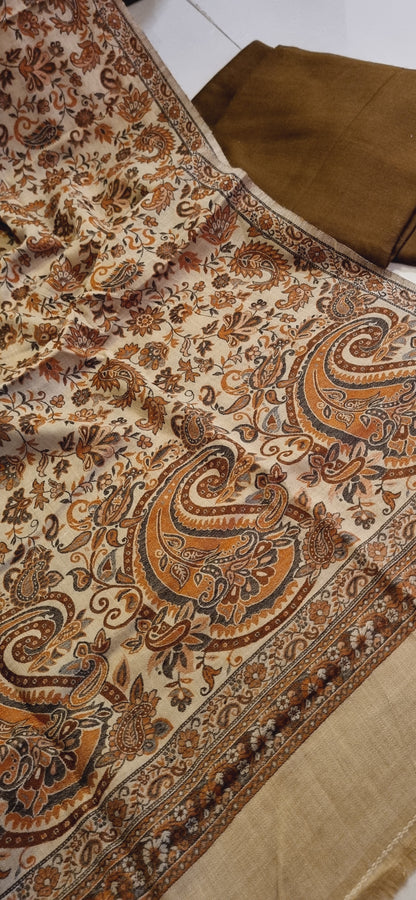 Woollen pashmina kaani shawl