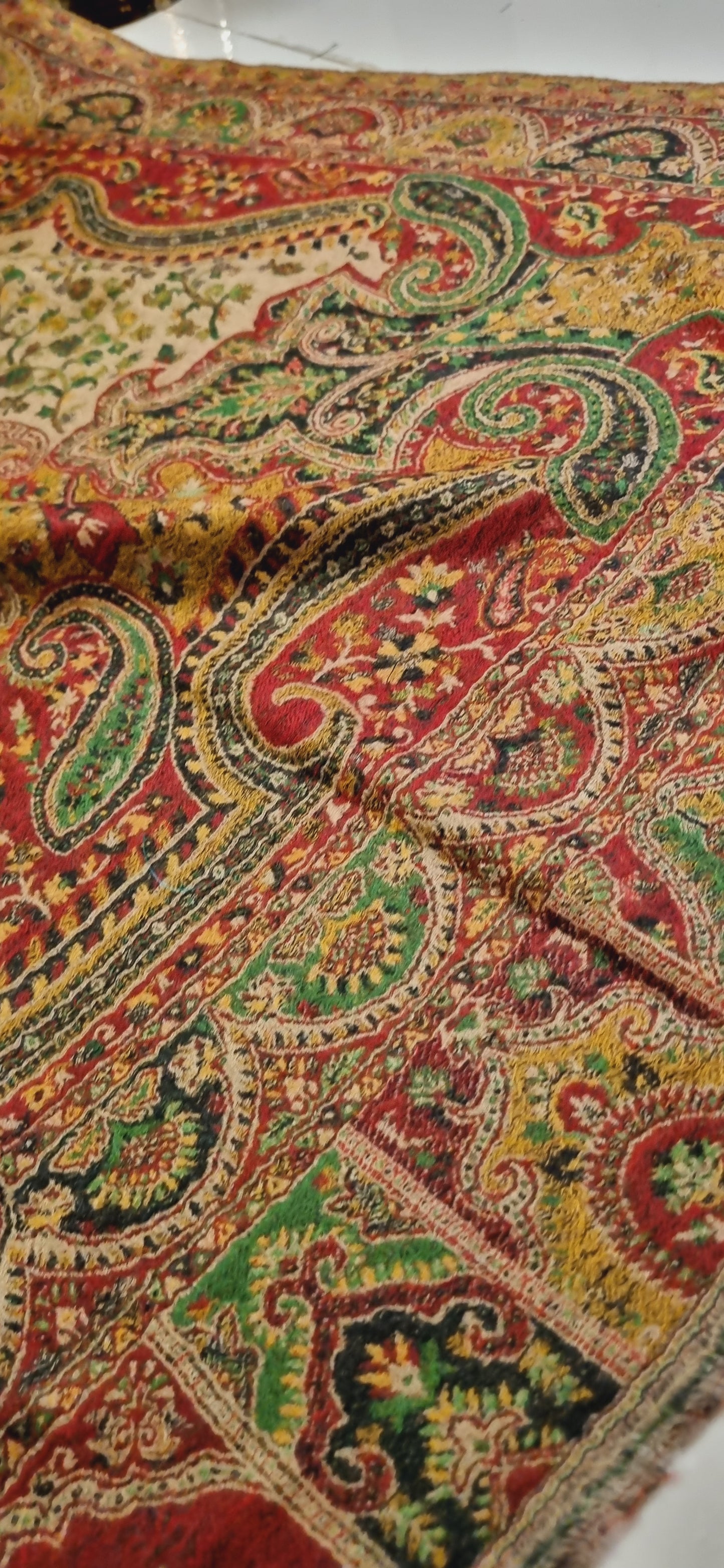 Persian reversible kaani Pashmina shawl