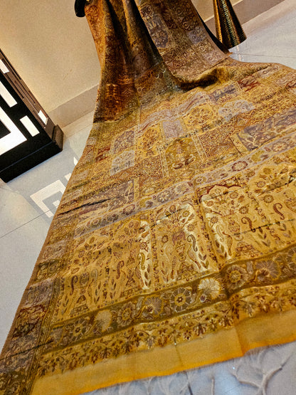Silk kaani minshawl
