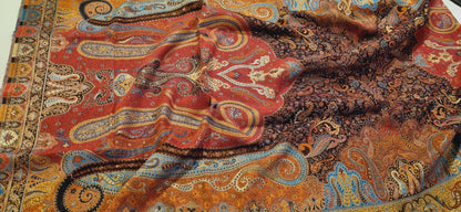 Pashmina kaani with zaree weave
