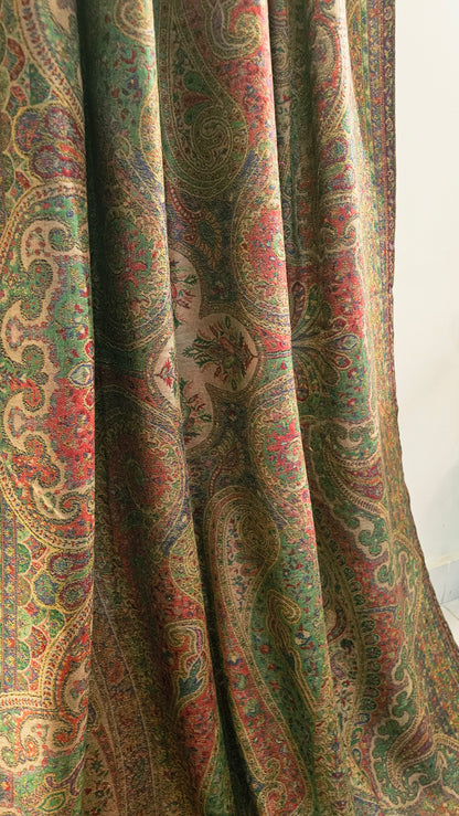 Reversible Persian kaani: Pashmina