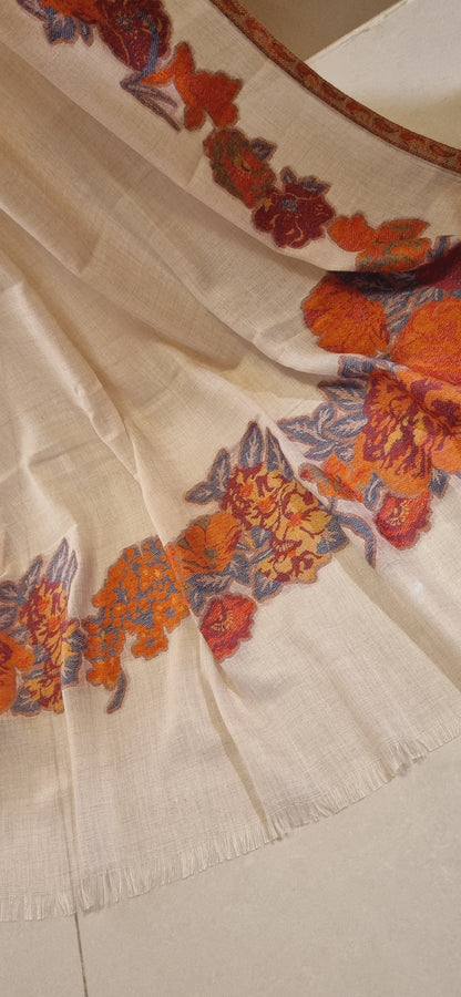 Woolen pashmina kaani shawl