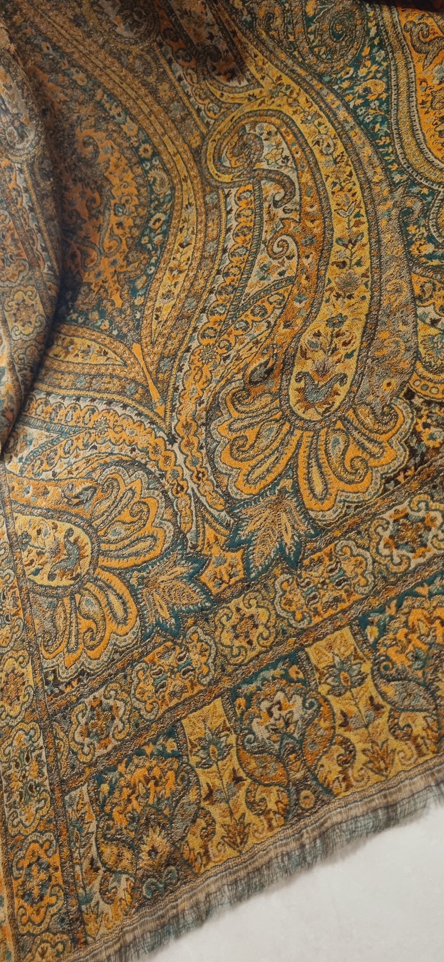 Reversible Persian kaani shawl