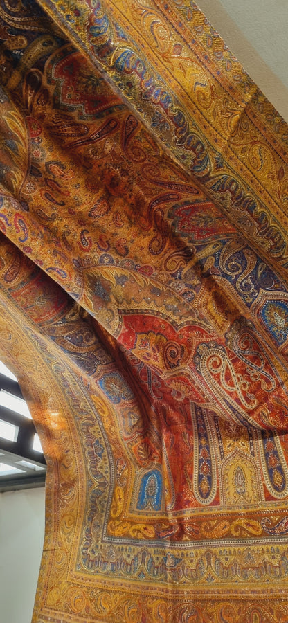 Pashmina kaani with zaree