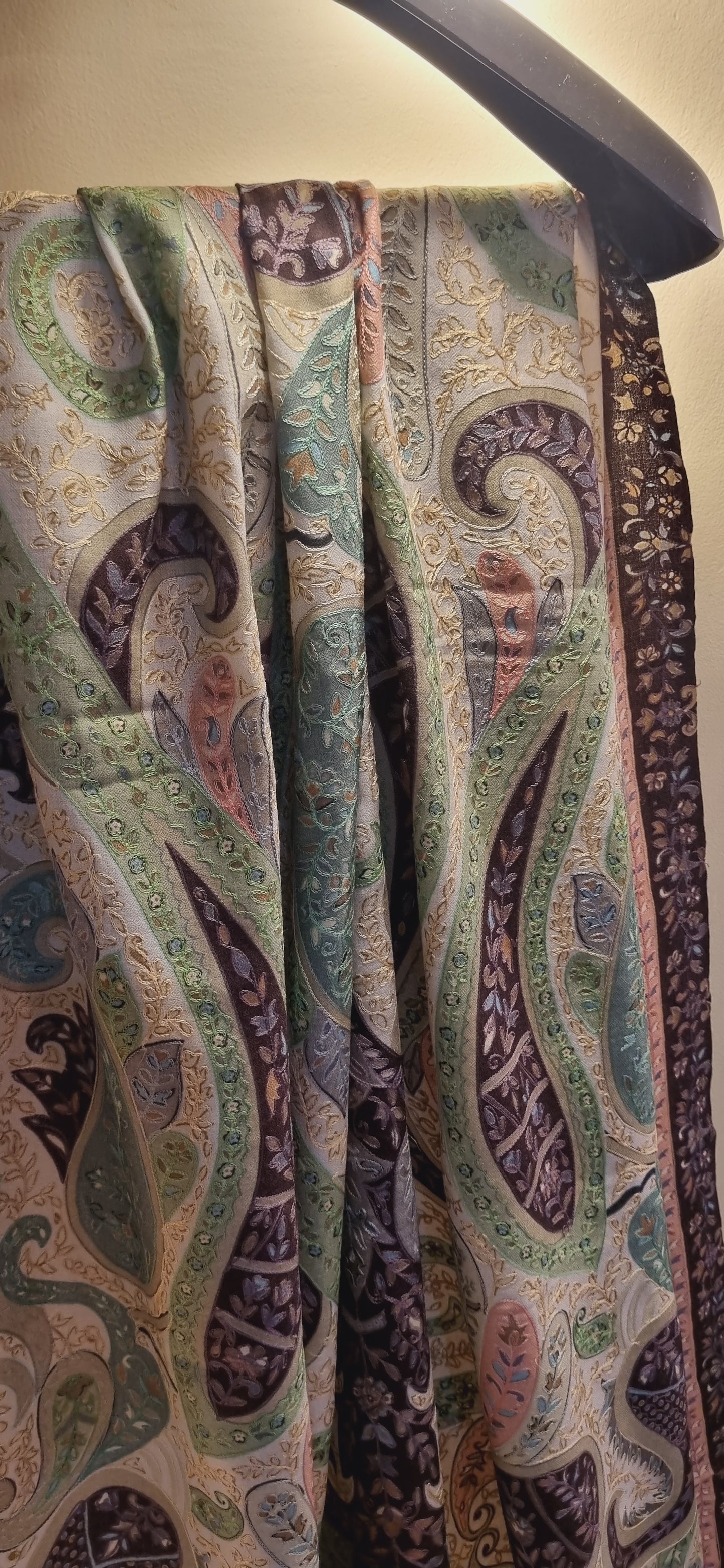 Reelkar embroidered pashmina shawl