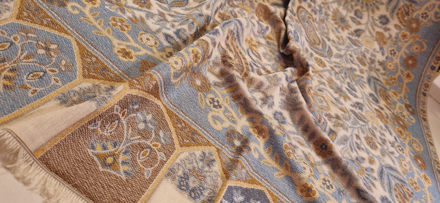 Woollen pashmina kaani shawl