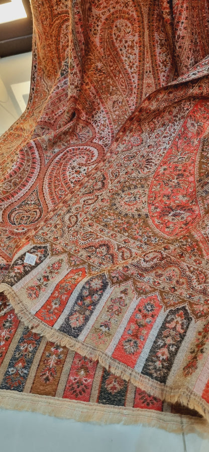 Reversible Persian kaani shawl