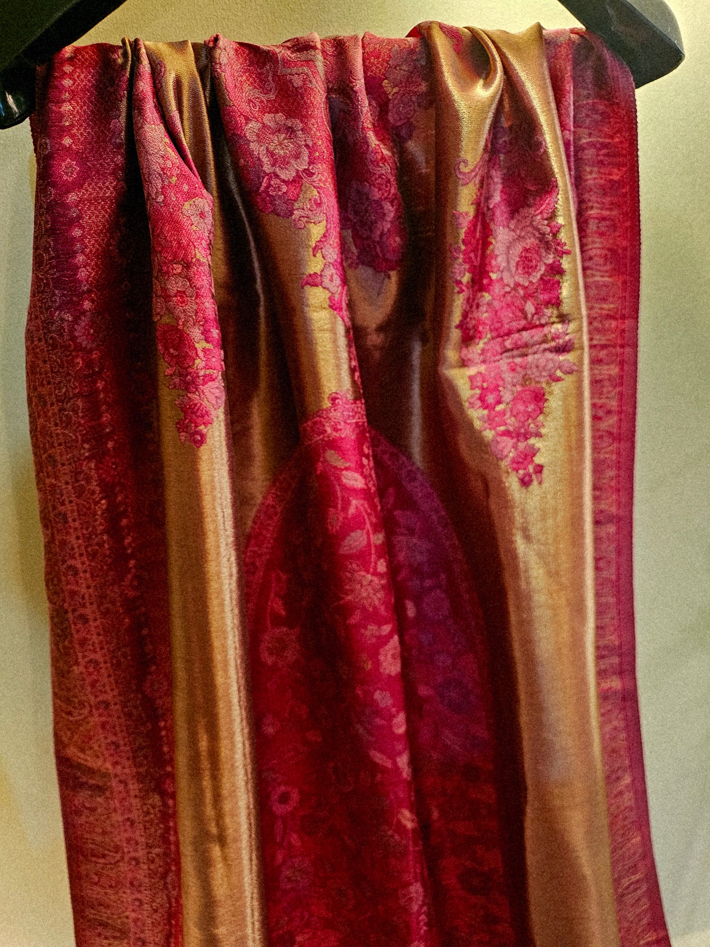 Silky moonlight kaani shawl/dupata
