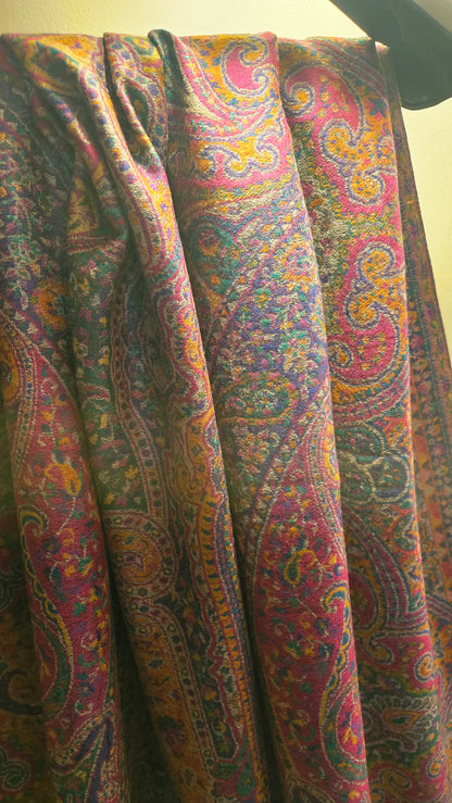 Persian kaani reversible: Pashmina