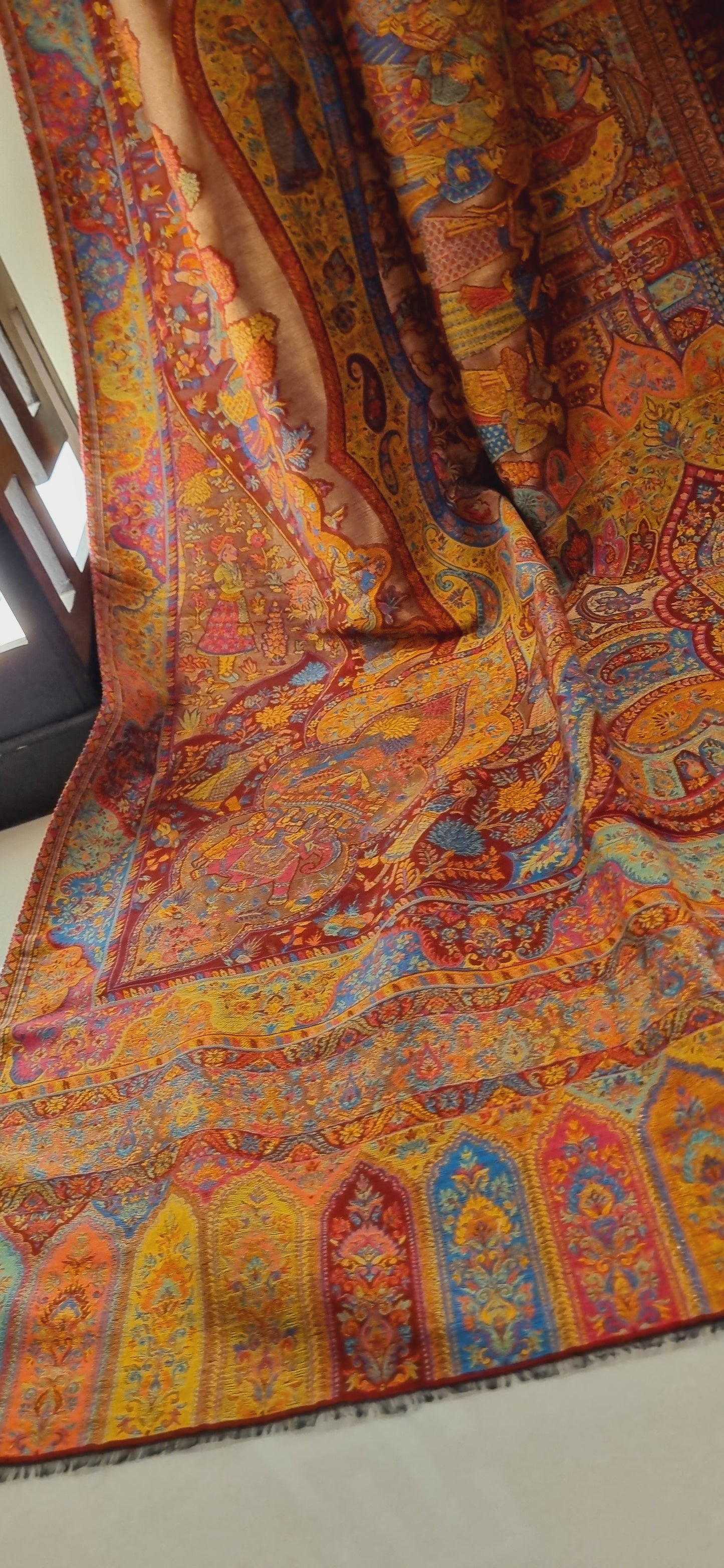 Moonlight darbari kaani pashmina