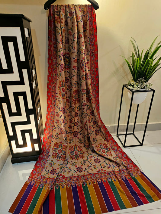 Kalamkar pashmina shawl