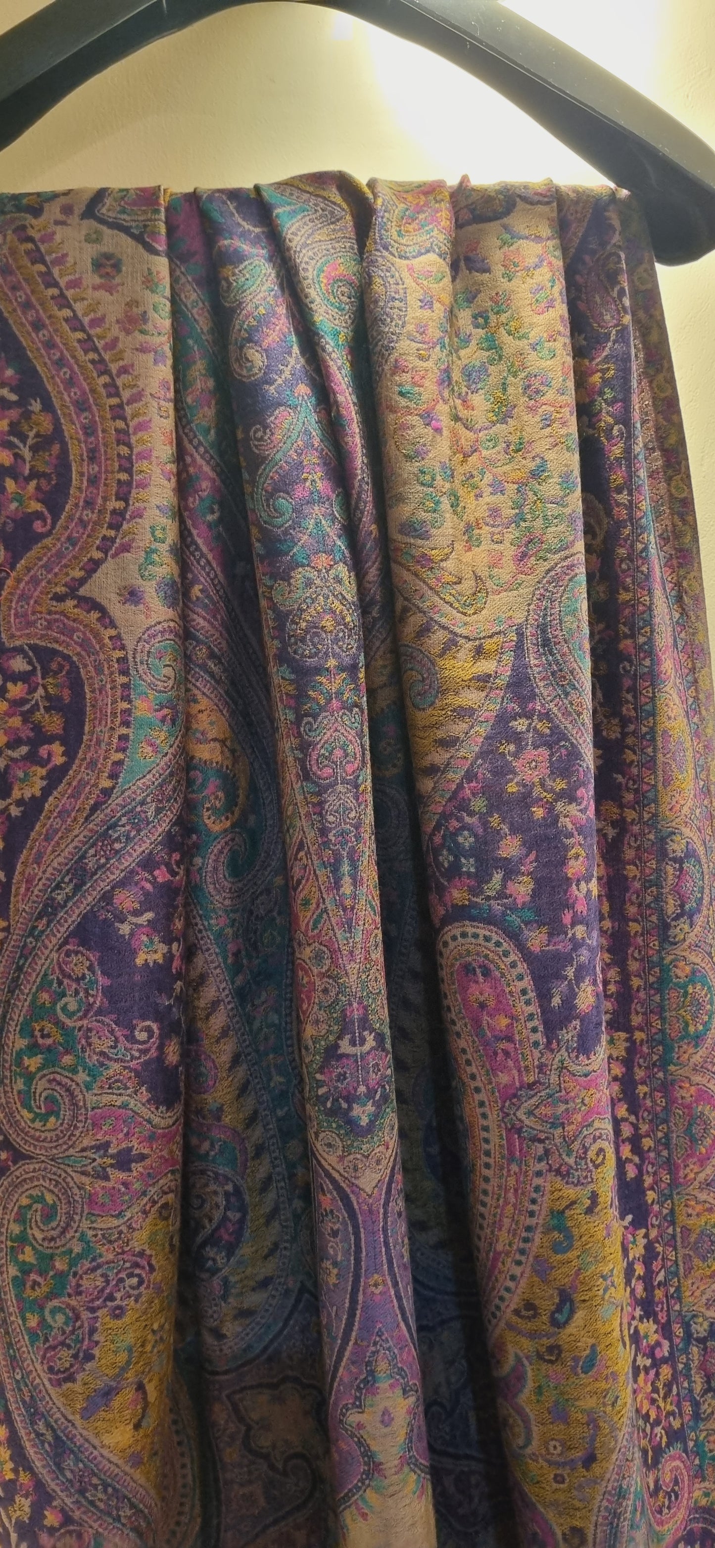 Reversible Persian kaani shawl