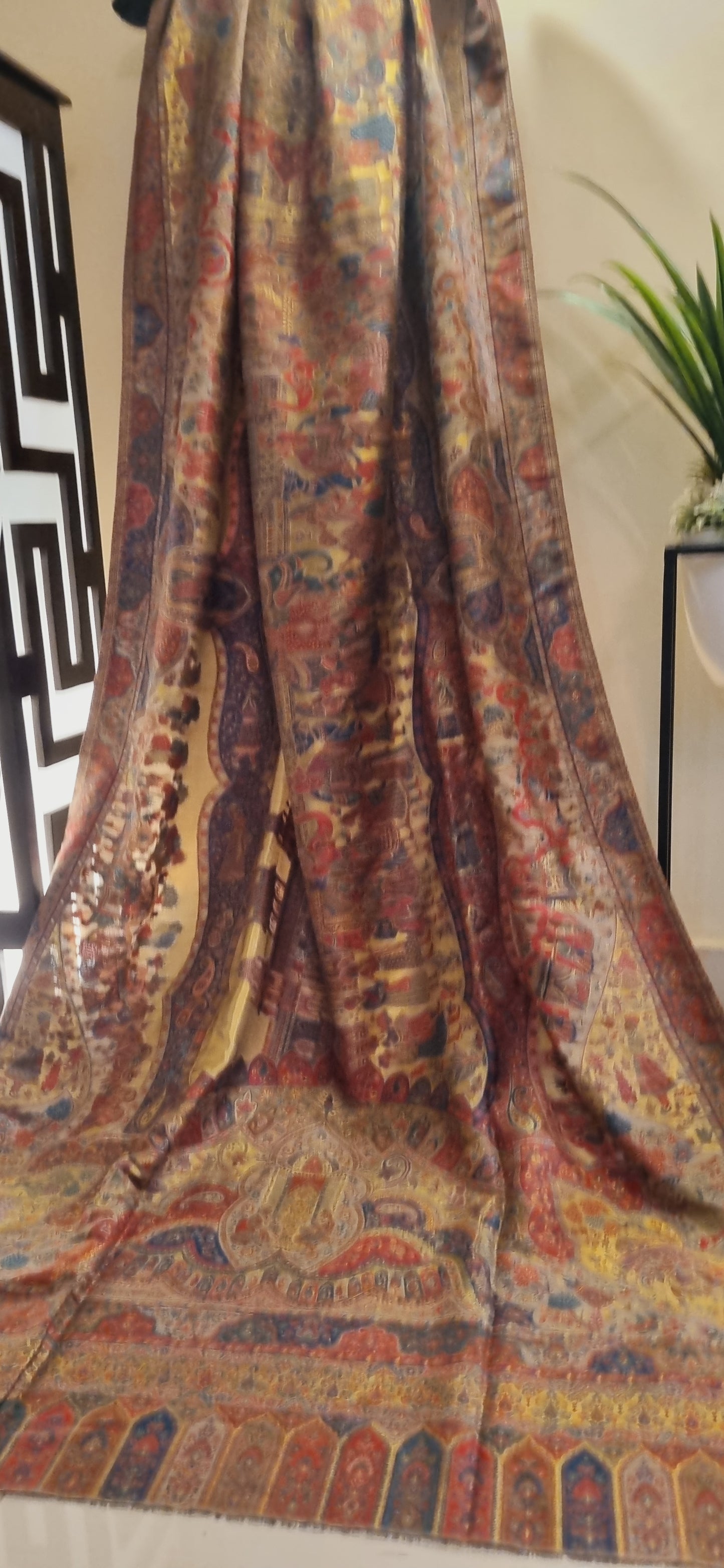 Moonlight kaani darbari pashmina