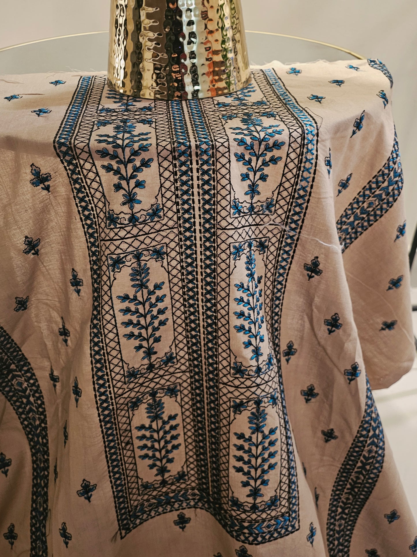 Lawn embroidered two piece