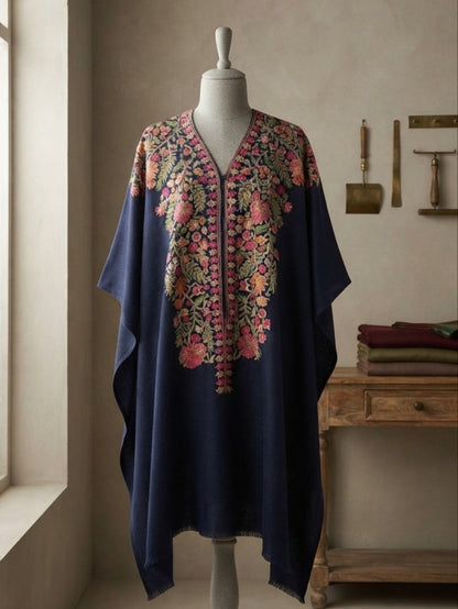 Embroidered cape: Pashmina