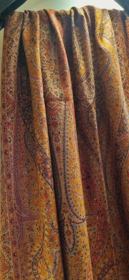 Persian reversible kaani shawl