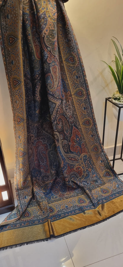 Antique moonlight kaani pashmina