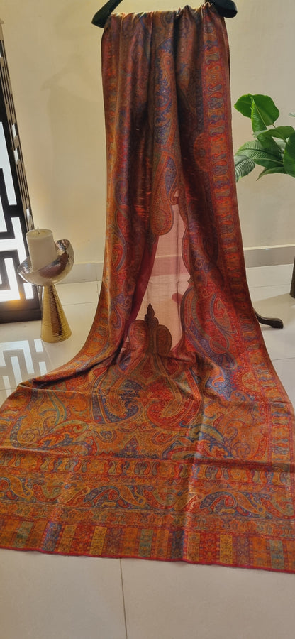 Silk kaani shawl
