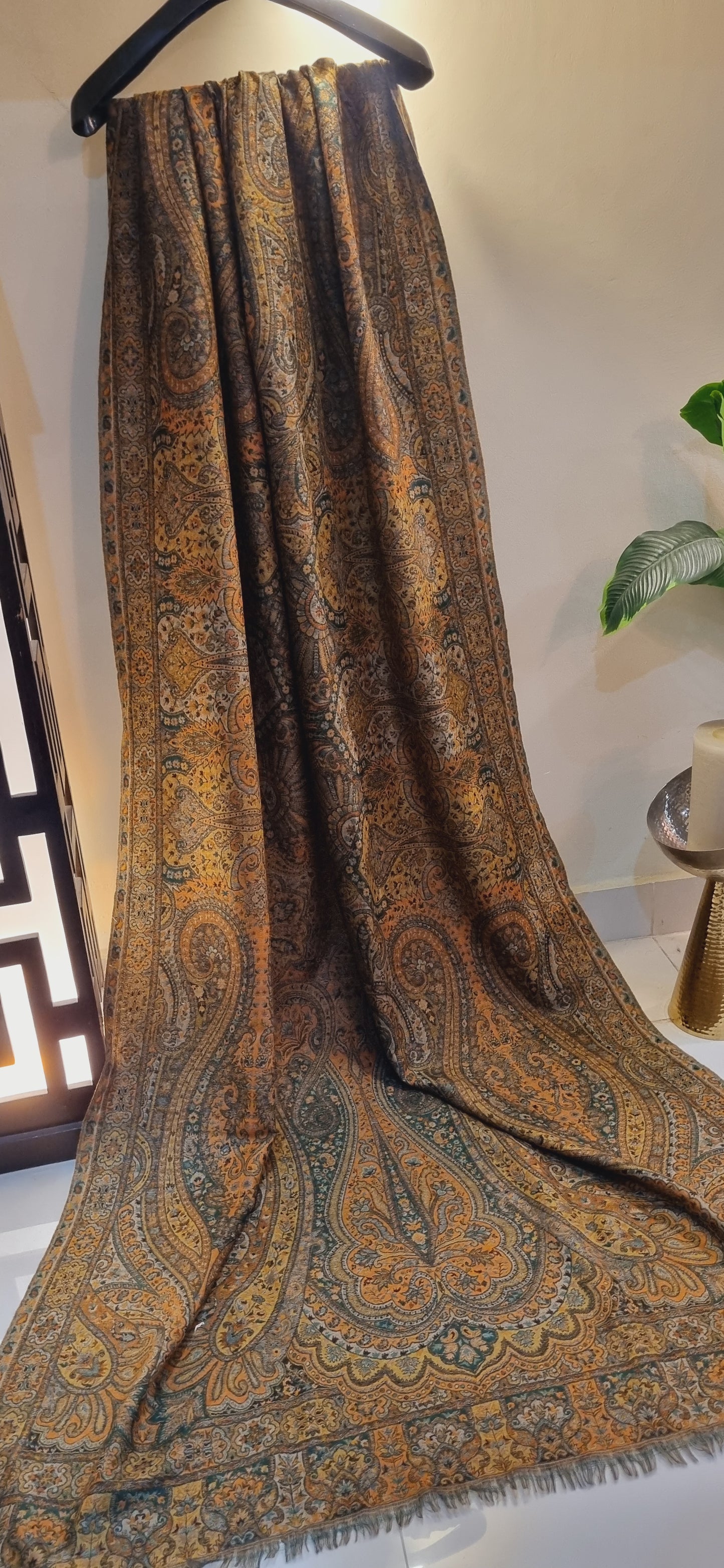Persian kaani reversible shawl