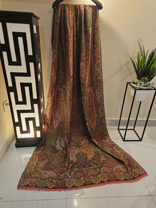 Reversible Persian kaani shawl