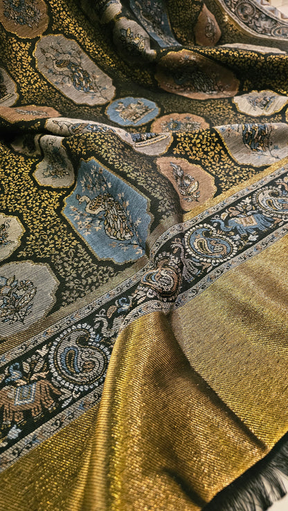 Moonlight kaani shawl: Pashmina