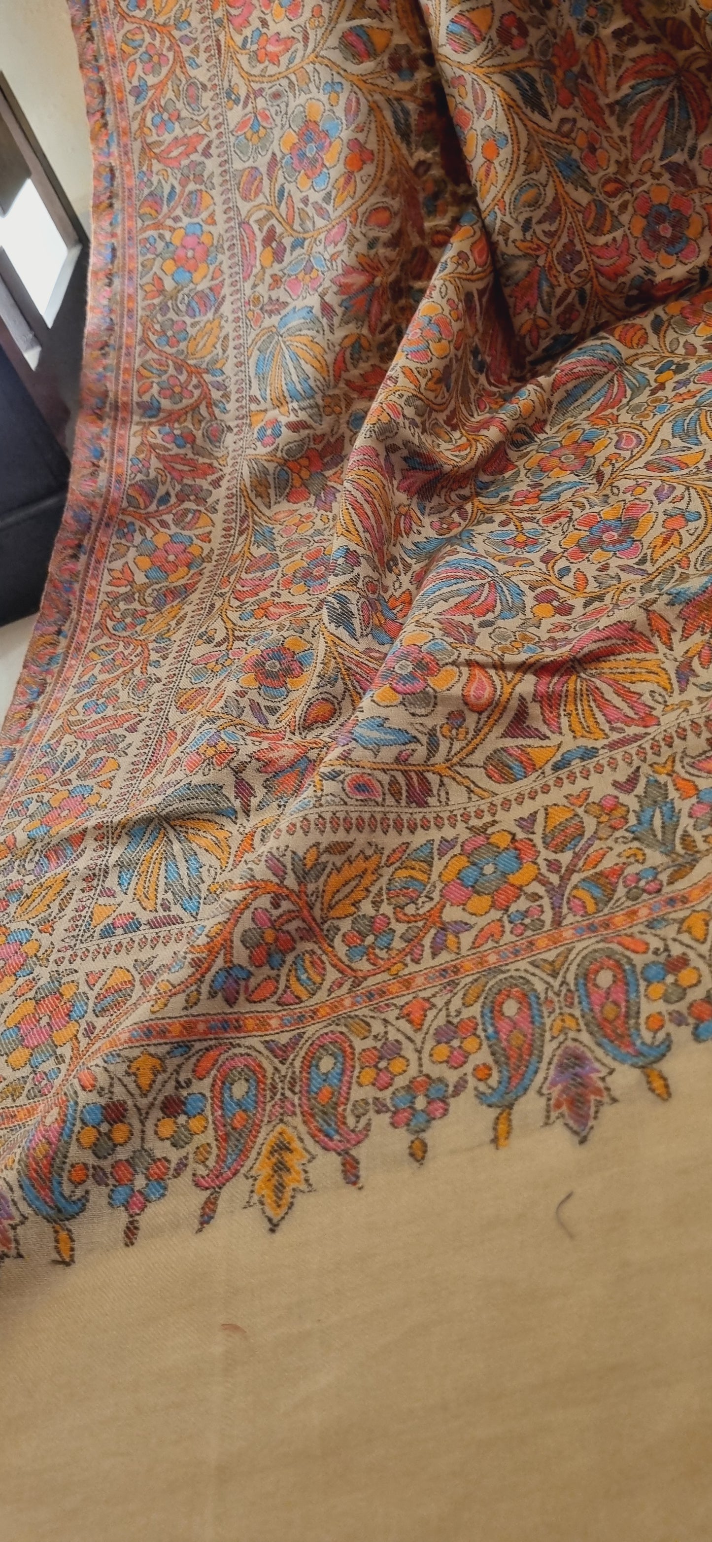 Jama kaani pashmina shawl