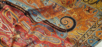 Pashmina kaani with zaree weave