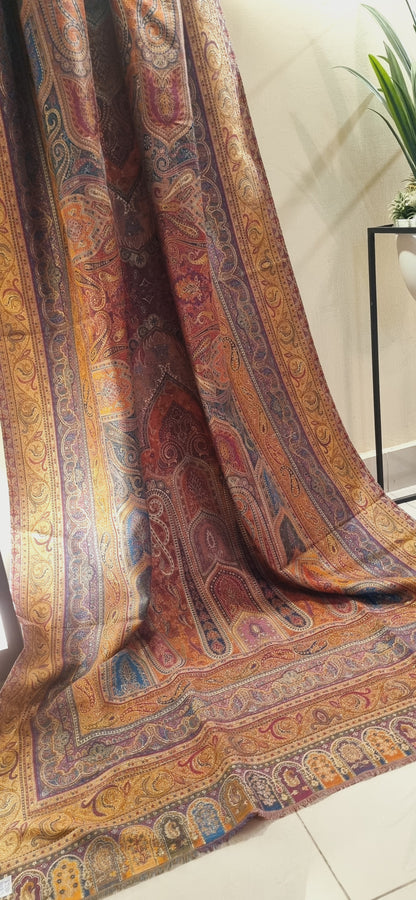 Pashmina kaani with zaree