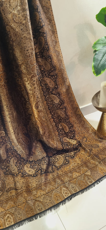 Moonlight gandhara kaani reversible shawl