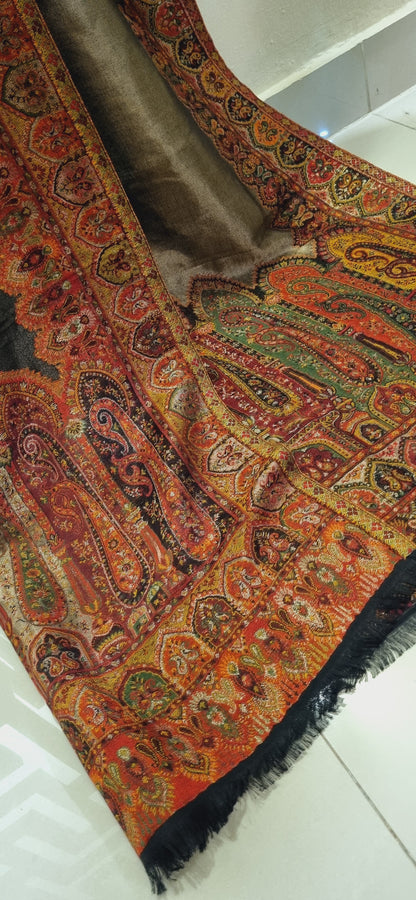 Gandhara reversible moonlight kaani shawl