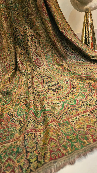 Reversible Persian kaani: Pashmina