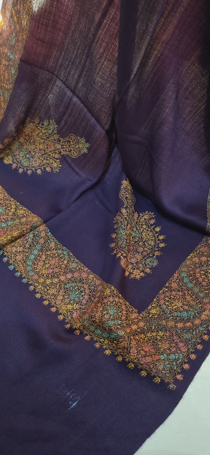 Hand embroidered Mini shawl