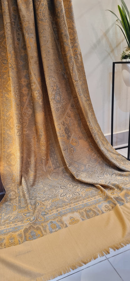 Woolen pashmina kaani shawl