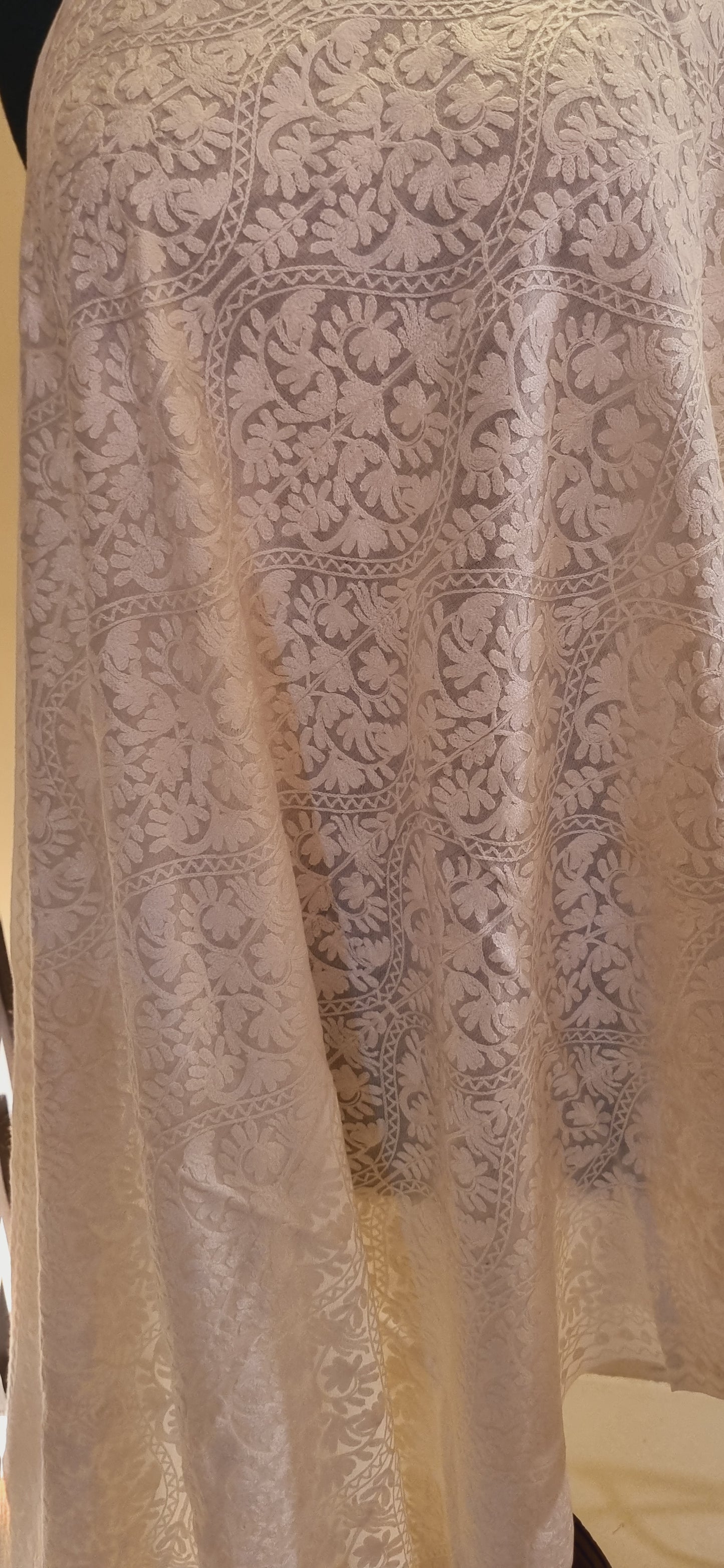 Pashmina embroidered Minishawl