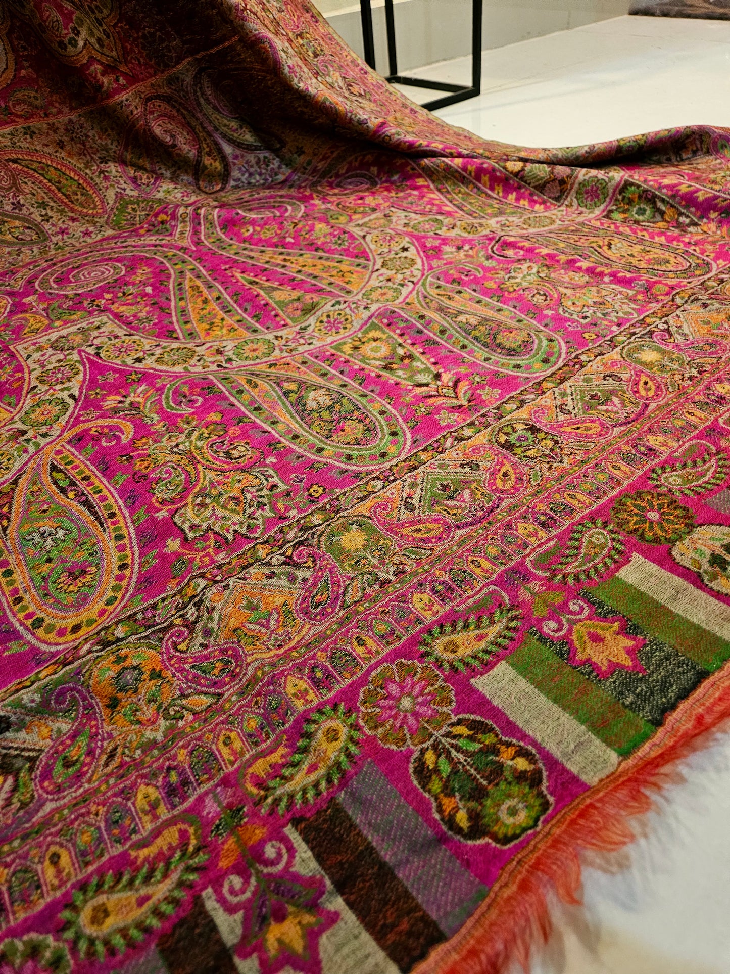 Tabraiz persian kaani pashmina shawl