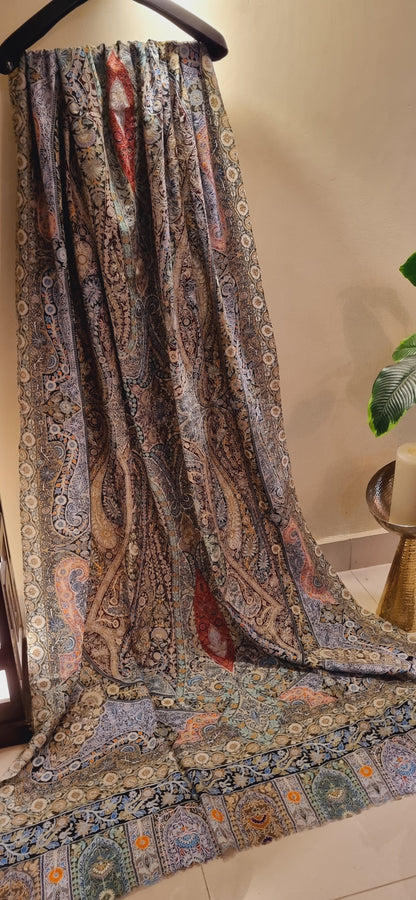 Reelkar embroidered pashmina