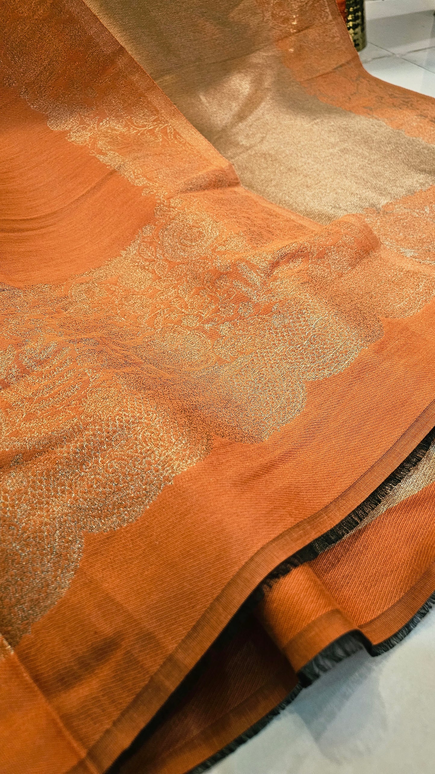 Reversible paper kaani moonlight