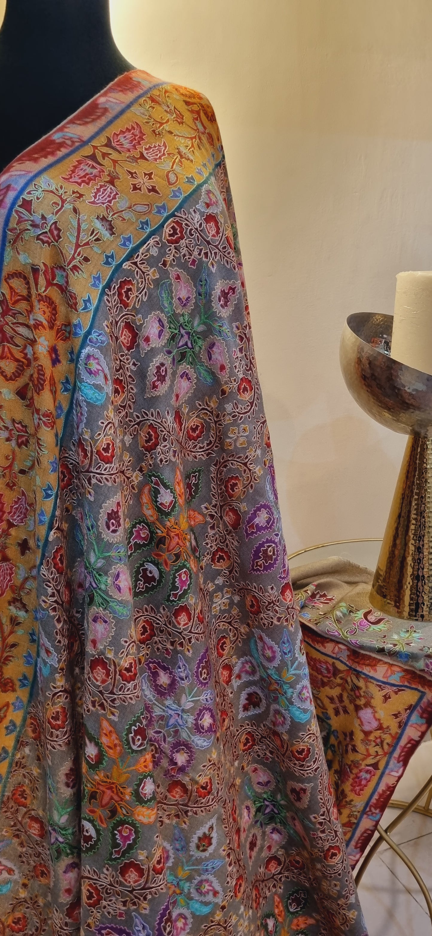 Reelkar pashmina shawl