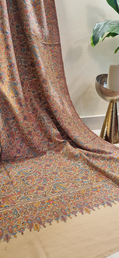 Jama kaani pashmina shawl