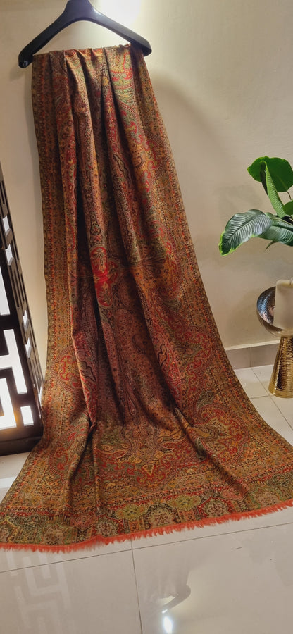 Reversible Persian kaani shawl