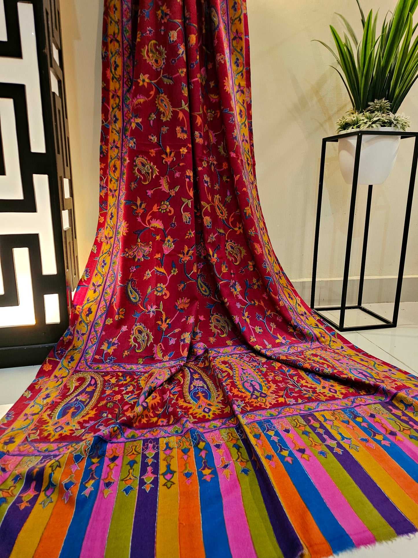 Kalamkar pashmina shawl