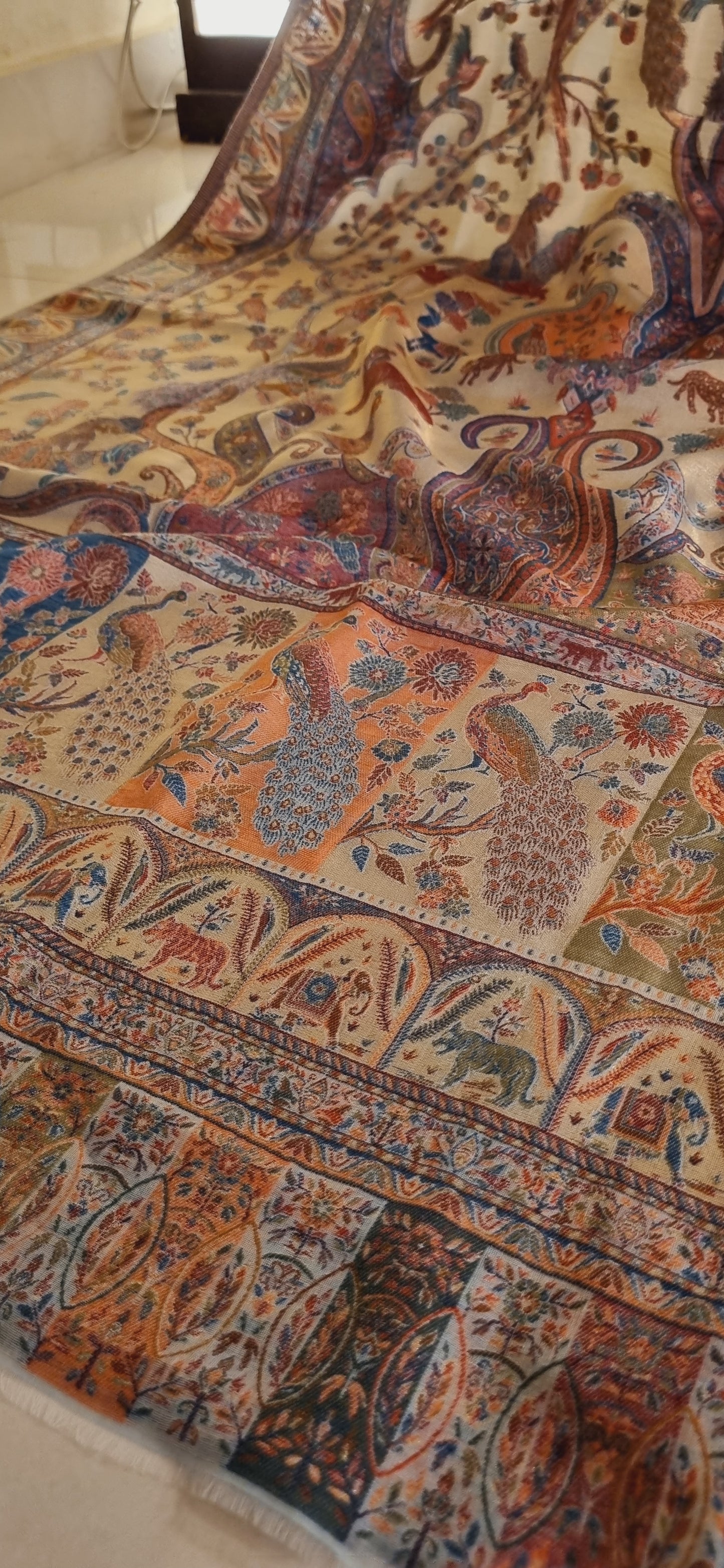 Moonlight silky pashmina shawl