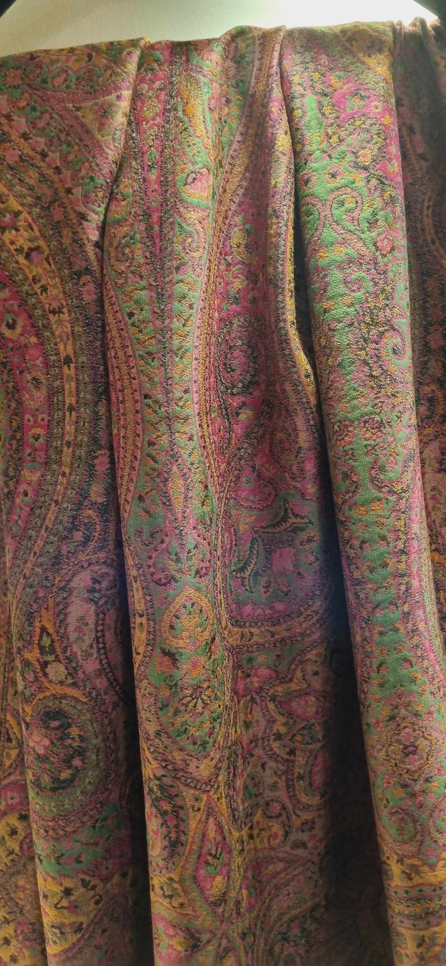 Reversible persian kaani shawl