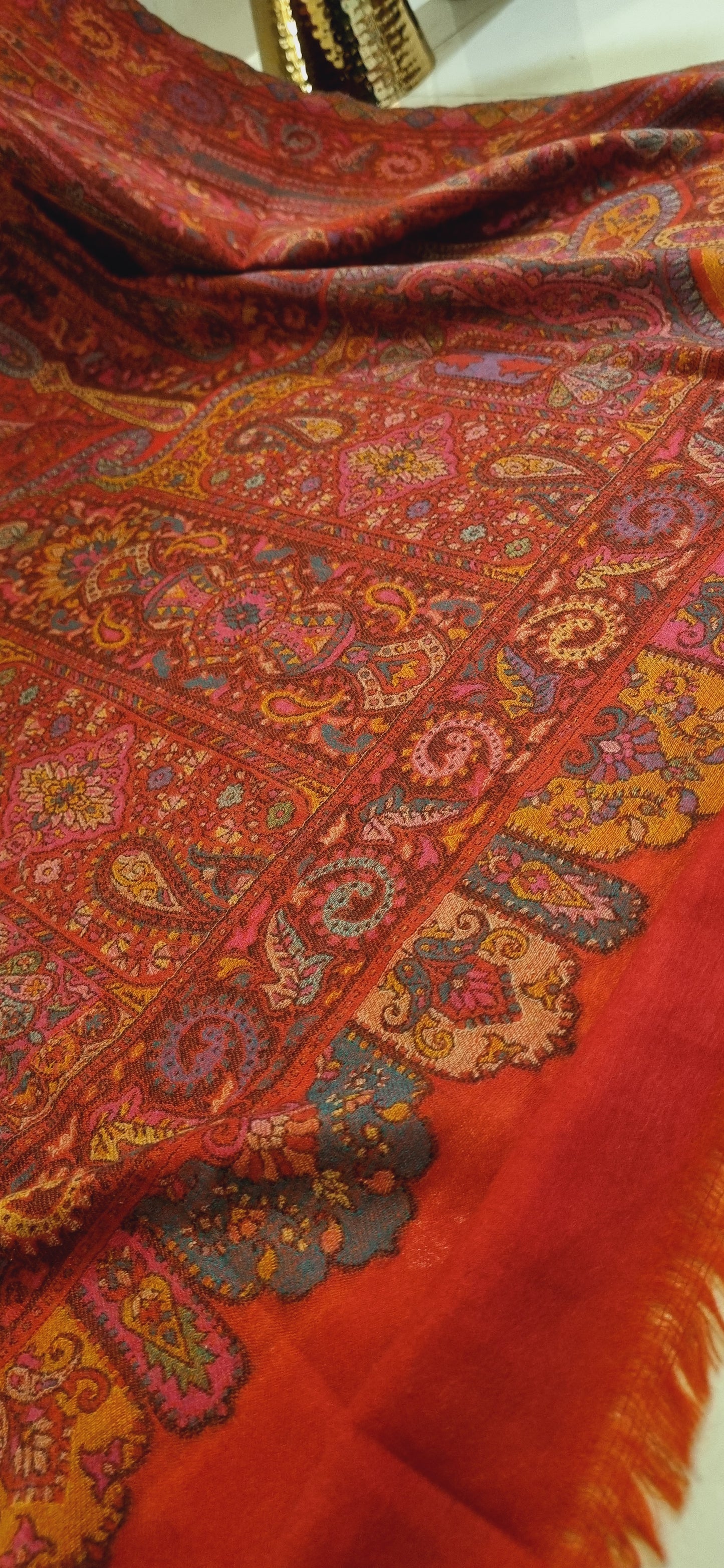 Persian antique kaani shawl