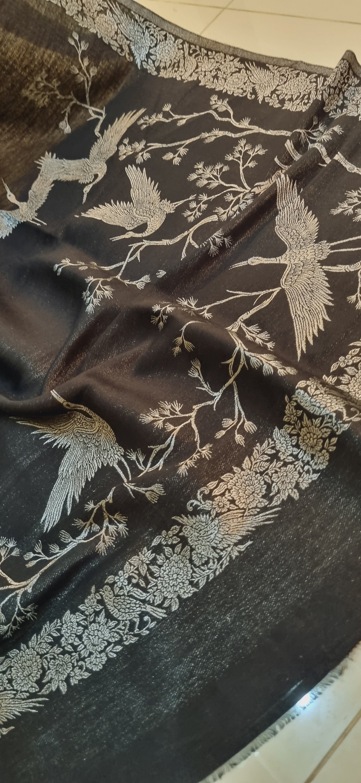 Reversible Moonlight paper pashmina